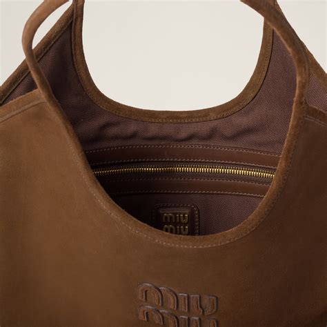 Cocoa Brown Ivy Suede Bag 